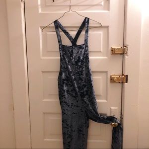 Urban outfitters velvet overalls